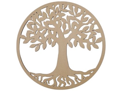 Dřevěný strom života Nova - dekorace na zeď, JAVOR