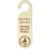 Cedulka na dveře - Hotel
