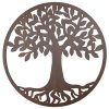Dřevěný strom života Nova - dekorace na zeď, OŘECH