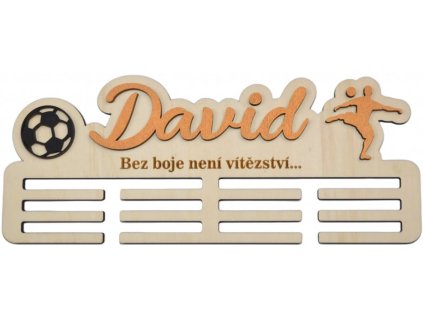 Farebný vešiak na medaily na prianie