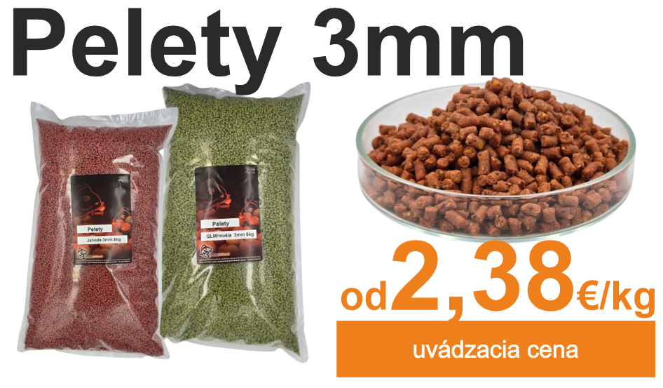pelety 3mm akcia