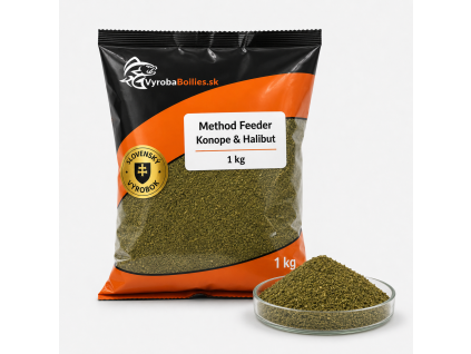 Method Feeder mix Konope & Halibut – 1 kg