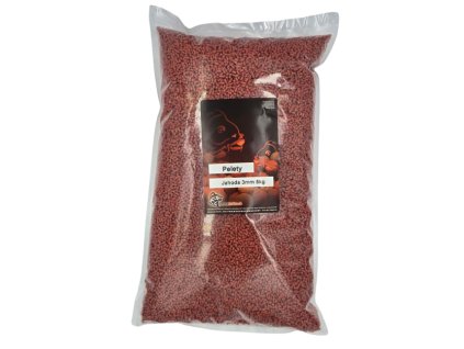 Pelety jahoda 3mm 5kg
