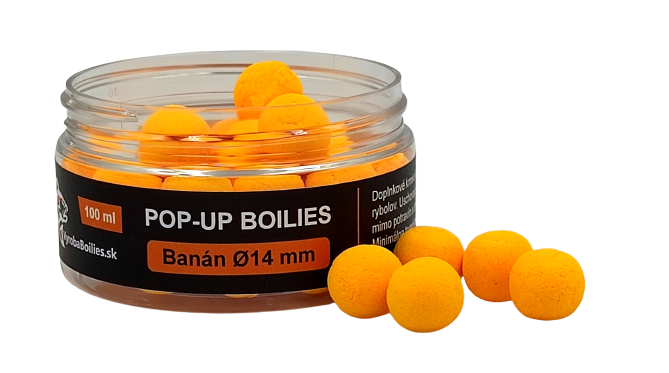 Plávajúce boilies Banán