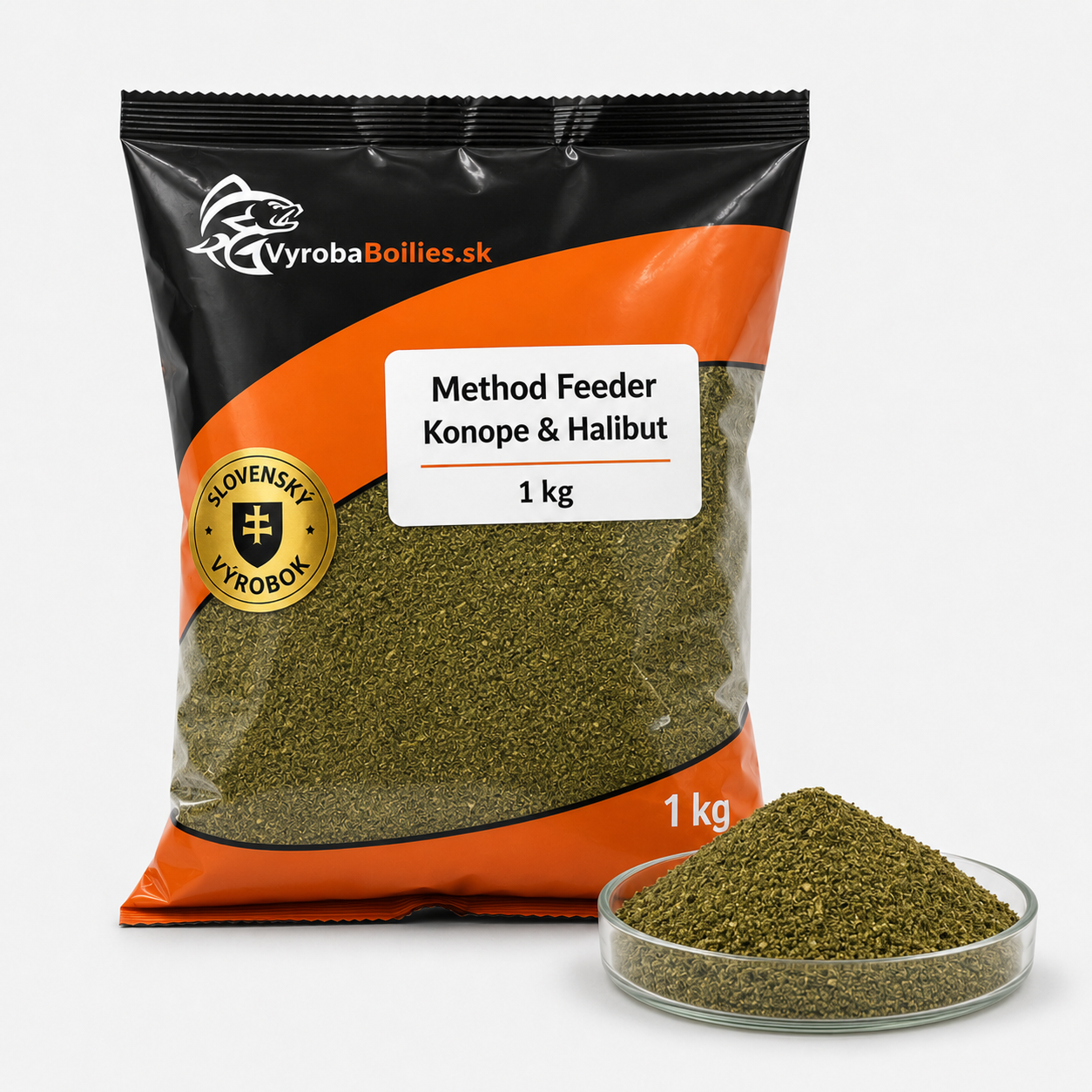 Method Feeder mix Konope & Halibut – 1 kg