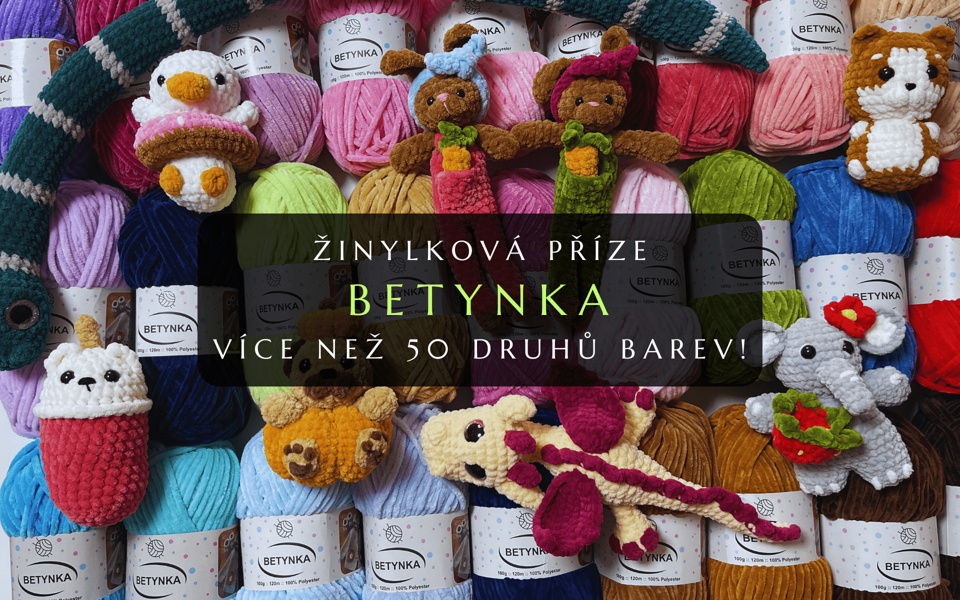 Žinylková příze Betynka