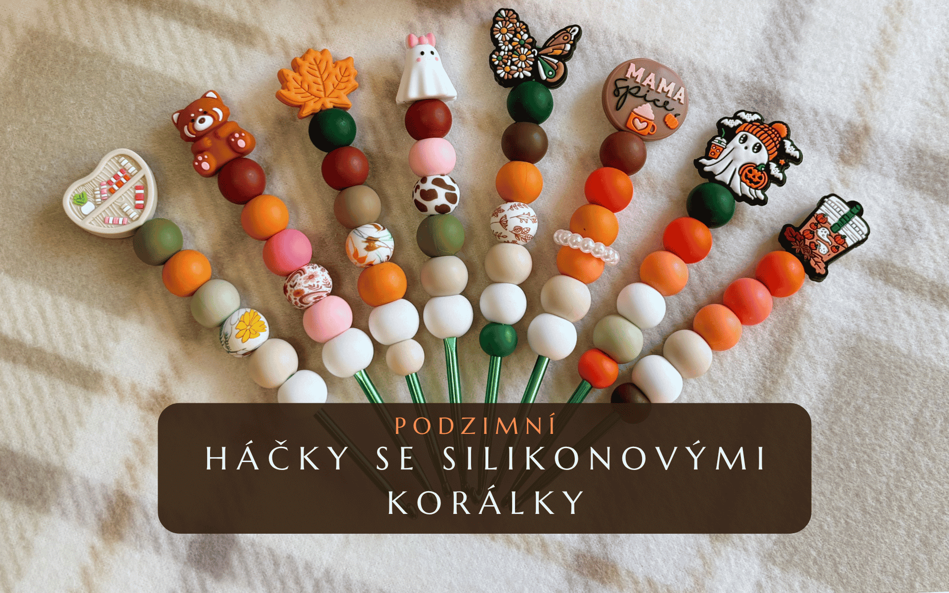 Podzimní korálkové háčky