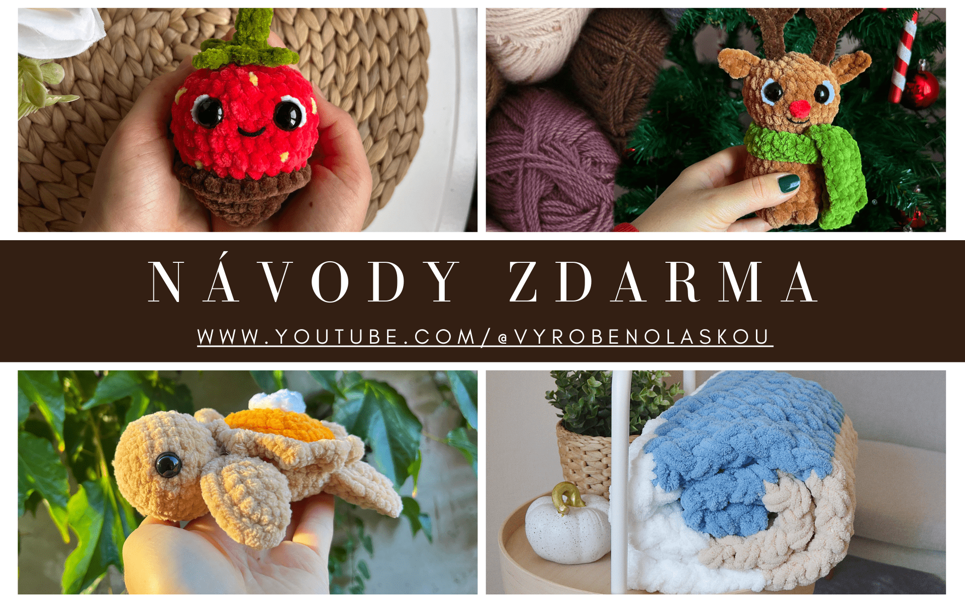 Návody na háčkování a pletení zdarma