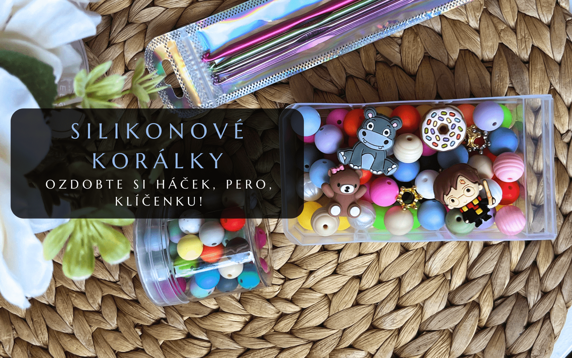 Silikonové korálky všech barev a druhů