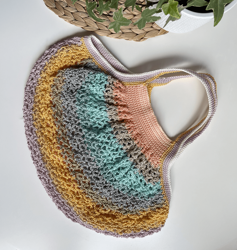 Detail síťové tašky