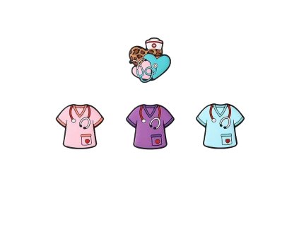 Doktorské silikonové korálky 086