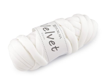 Bílá velvet marshmallow vyrobenolaskou.cz