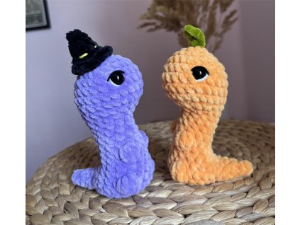Návod na háčkovaného dinosaura [Psaný+videonávod]