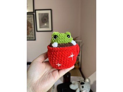 Žabička v horké čokoládě návod na háčkování vyrobenolaskou