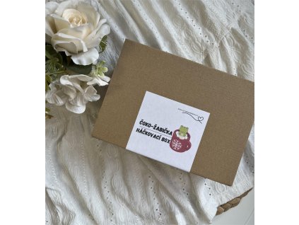 Háčkovací box - Horká čokoláda se žabičkou