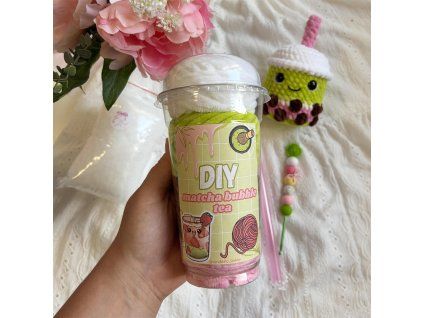 Háčkovací box Bubble tea vyrobenolaskou 2
