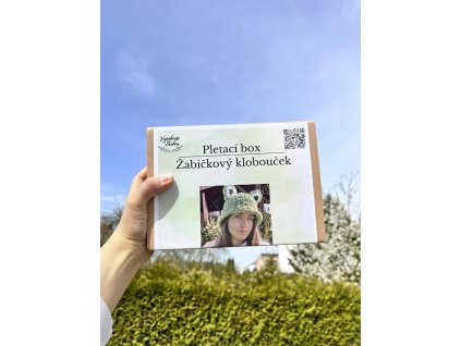 Tvořící box - Žabičkový klobouček