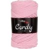 Cordy 3mm 8004 Světle růžová