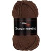 Classic Merino 61057 Tmavě hnědá
