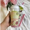 Háčkovací box - Bubble tea + korálkový háček