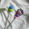 Crochet all day - Korálkové jehlice