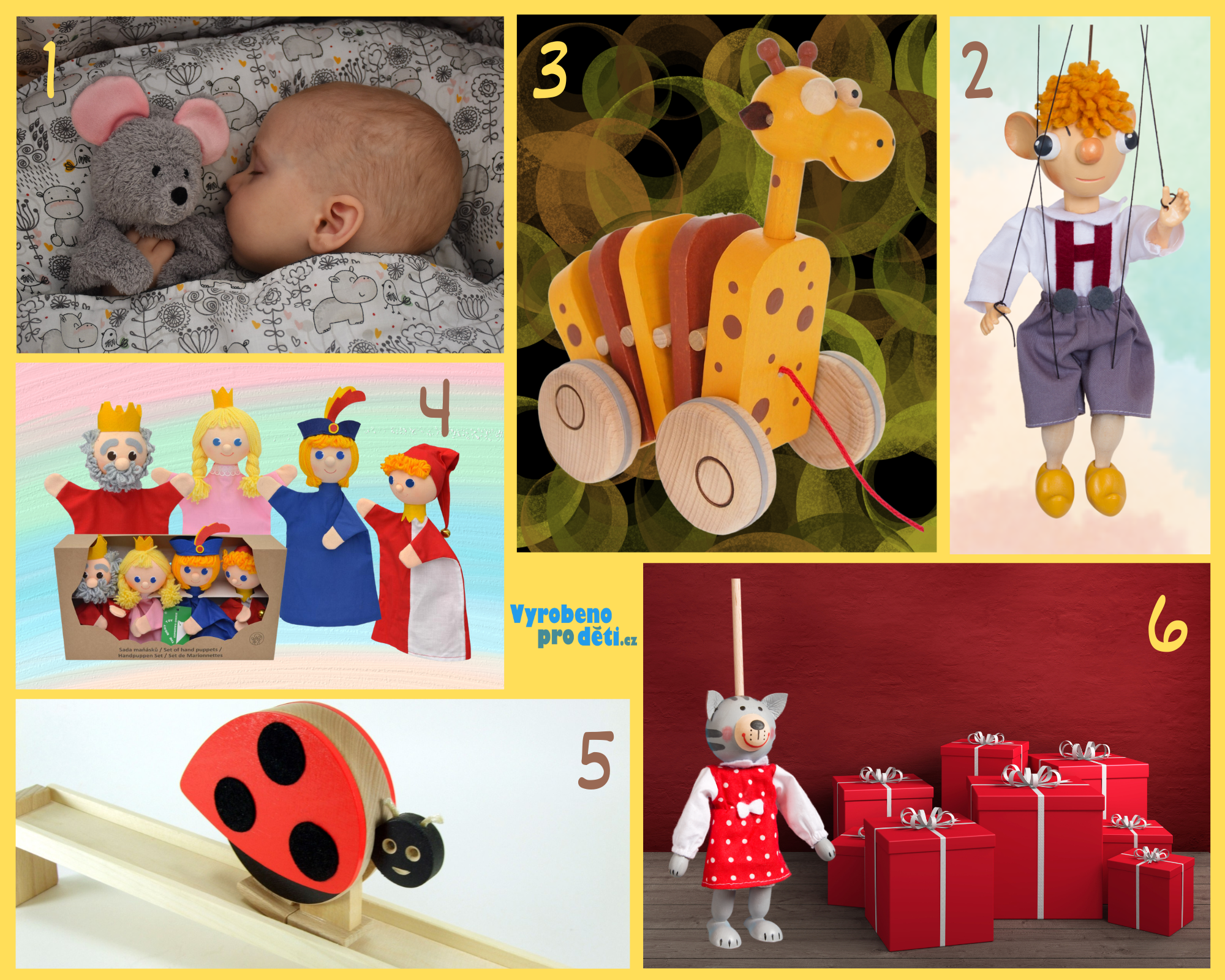 6 tipů na vánoční dárky pro menší děti