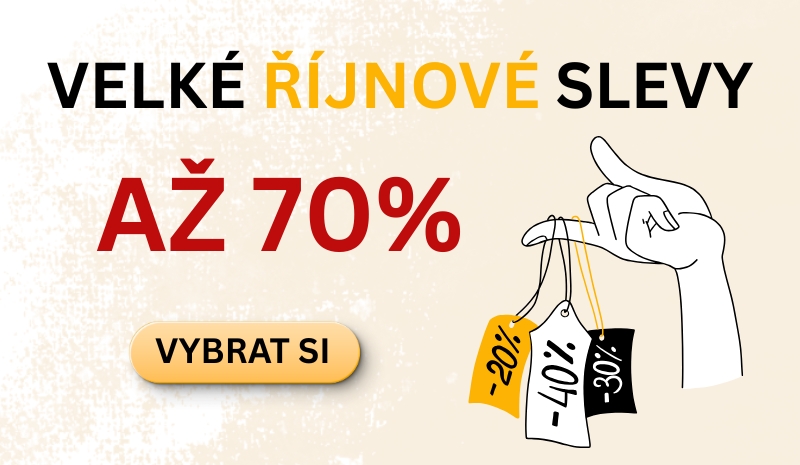 Velké říjnové slevy na www.vyrobenoprodeti.cz