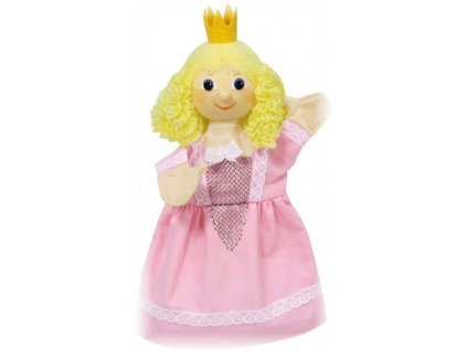 Maňásek - Princezna Regina růžová - hračka z textilu 