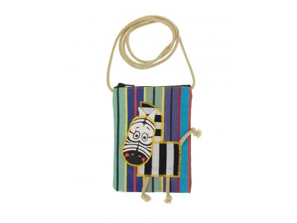 Dětská textilní taška - zebra 