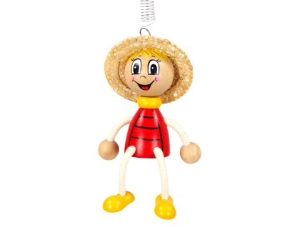 Beruška figurka na pruzine
