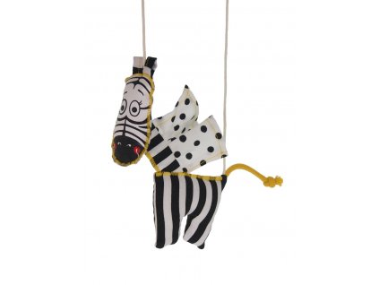 marioneta pro děti zebra