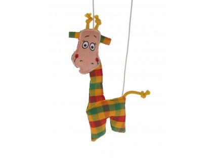 marioneta pro děti žirafka
