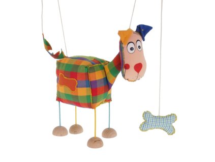 velká marioneta pro děti pejsek