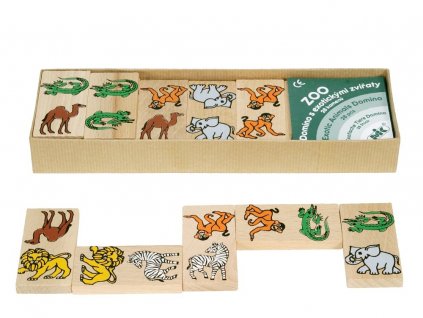66050 dřevěné domino pro děti africká zvířata (2)