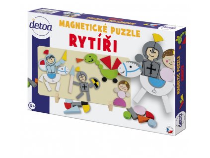 Magnetické puzzle Rytíři