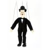 Dřevěná loutka - hračka ze dřeva - Chaplin pro děti