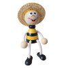 včelka dřevěná figurka