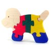 Puzzle hračka ze dřeva - Pes
