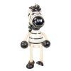 zebra drevena rucne malovana figurka