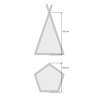 73004 73007 dětské tee pee skládací stan do pokojíčku (6)