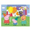 PEPA PIG - dřevěné kostky 12 dílů