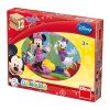 MICKEY MOUSE - dřevěné kostky 12 dílů