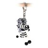 Figurka přívěšek ze dřeva - Zebra pro děti