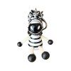 Zebra dreveny privesek
