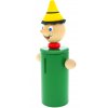 Kasička hračka ze dřeva Pinochio