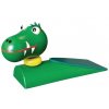 Zarážka pod dveře hračka ze dřeva - Krokodýl