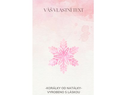 Pink Watercolor Success Quote (80 x 124 mm) (1)
