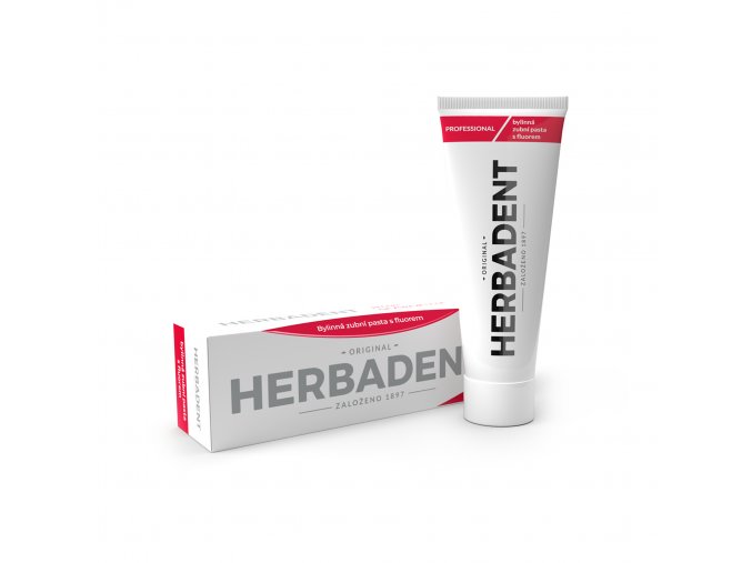 HERBADENT PROFESSIONAL Bylinná zubní pasta s fluoridy 100 g