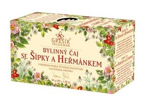 Se šípky a heřmánkem 20 x 1,5 g
