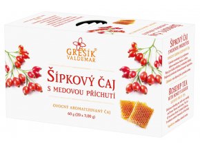 Šípkový čaj s medovou příchutí 20 x 3 g
